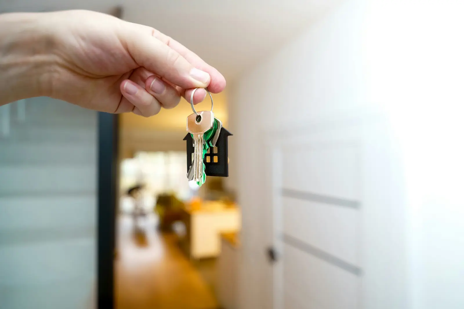 Keys to a new apartment
